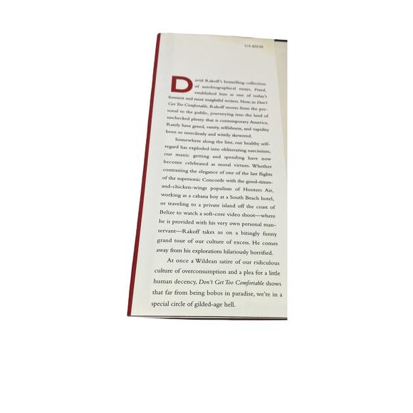 David Rakoff : Don't Get Too Comfortable 1st Edition 2005 Doubleday Humor - Picture 4 of 10